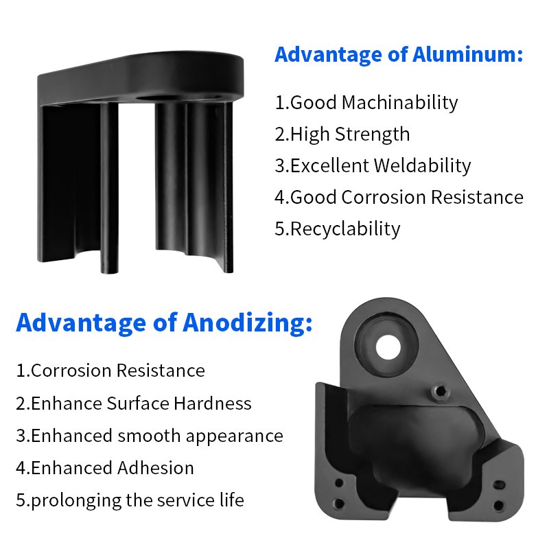 Advanced Aluminum-stainless Steel Anodized Cnc Machining Centre Aviation Parts Accessories for Automation Equipment