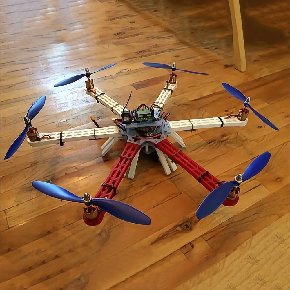 Customize Plastic Prototype UAV Aerospace Aviation Flight-Worthy Parts Unmanned Drone Molds Prototyping Service