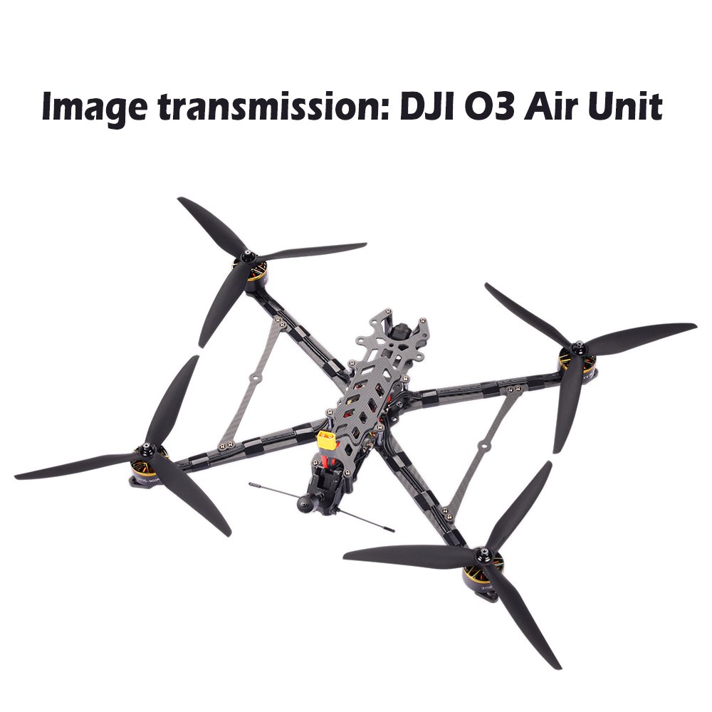 HAOYE 10-Inch High Quality O3 Air Unit FPV Racing Drone 7-Inch FPV Drone with O3 FPV Transmission Camera Unit for RC Usage