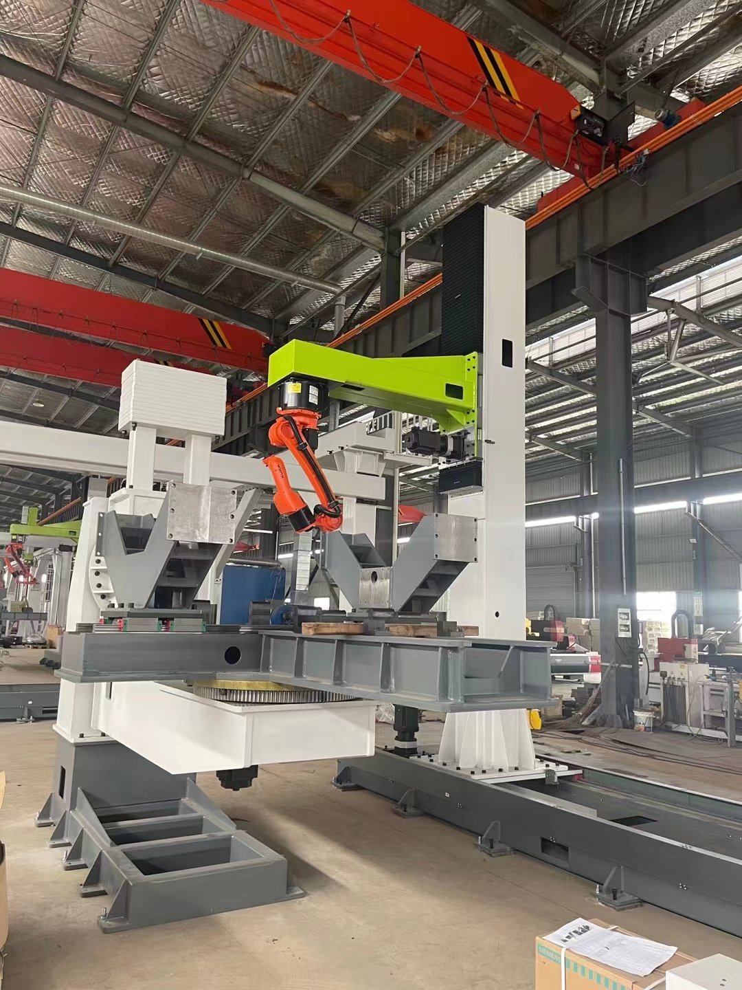 China L Type 2 Axis Welding Positioner Rotary Welding Table