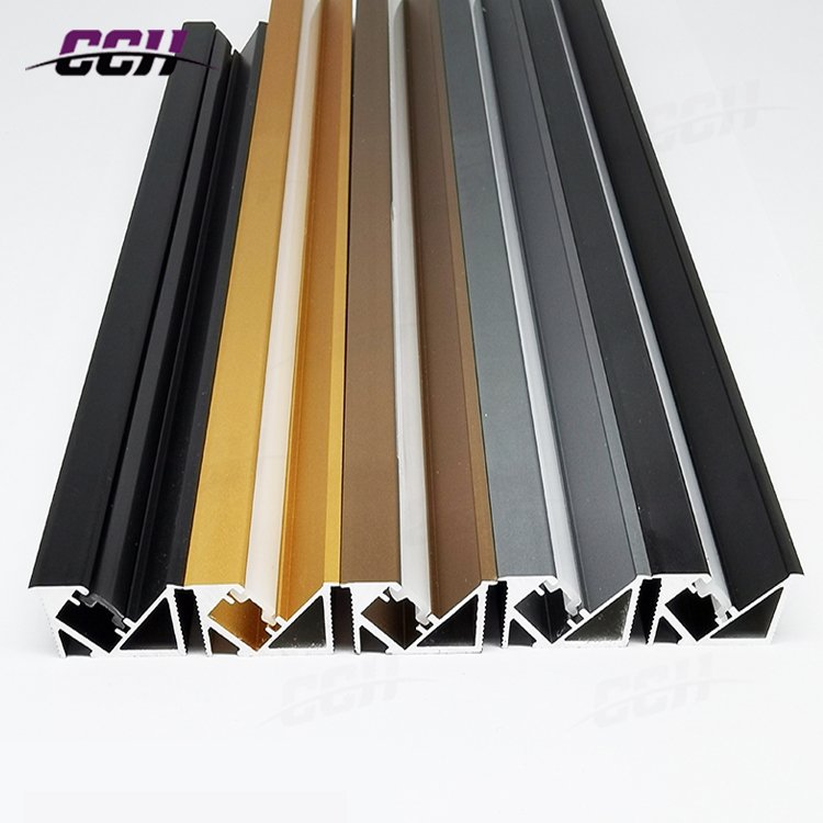 Led Under Cabinet Lighting Recessed in Led Linear Light Aluminum Shelf Built in LED Strip Lighting bar