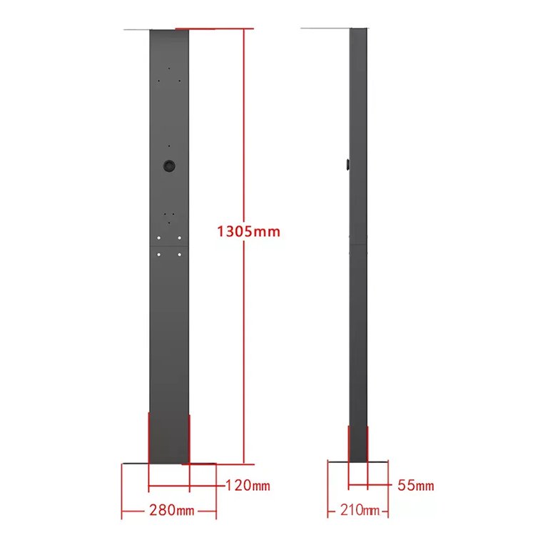 Fisher Custom IP65 Universal Electric Vehicle Charging Pedestal Stand Stand Alone EV Charger Station Manufacturing