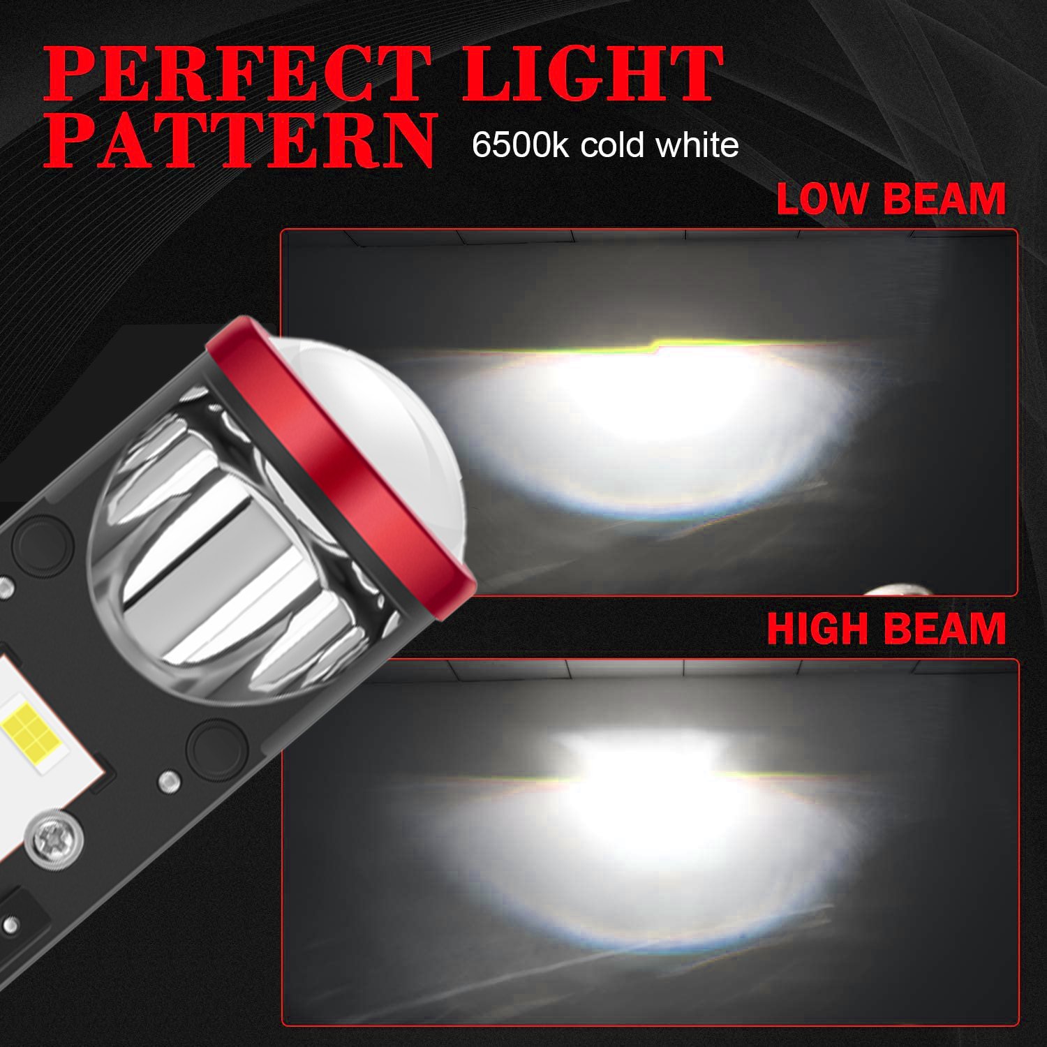 New Style P30 LED Projector Lens Headlight H4 Mini Lens Wireless Led Headlight Bulb Auto Lighting Systems