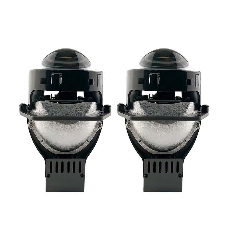 2023 Auto 3 Inch P12 Bi-LED Projector Lens 65W/Low Beam 75W/High Beam High Brightness CSP 3270 Chips No Dark Points With Fan