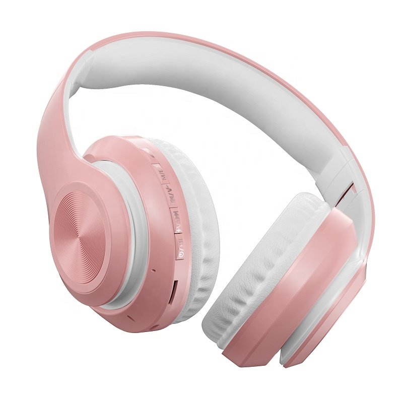 Top-selling Item Headsets English Broadcast Gaming Wireless Headphones JLV5.0 Simple Pure Colors Customazation Headsets with AUX
