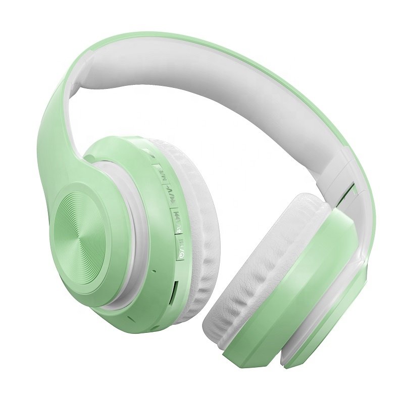 Top-selling Item Headsets English Broadcast Gaming Wireless Headphones JLV5.0 Simple Pure Colors Customazation Headsets with AUX