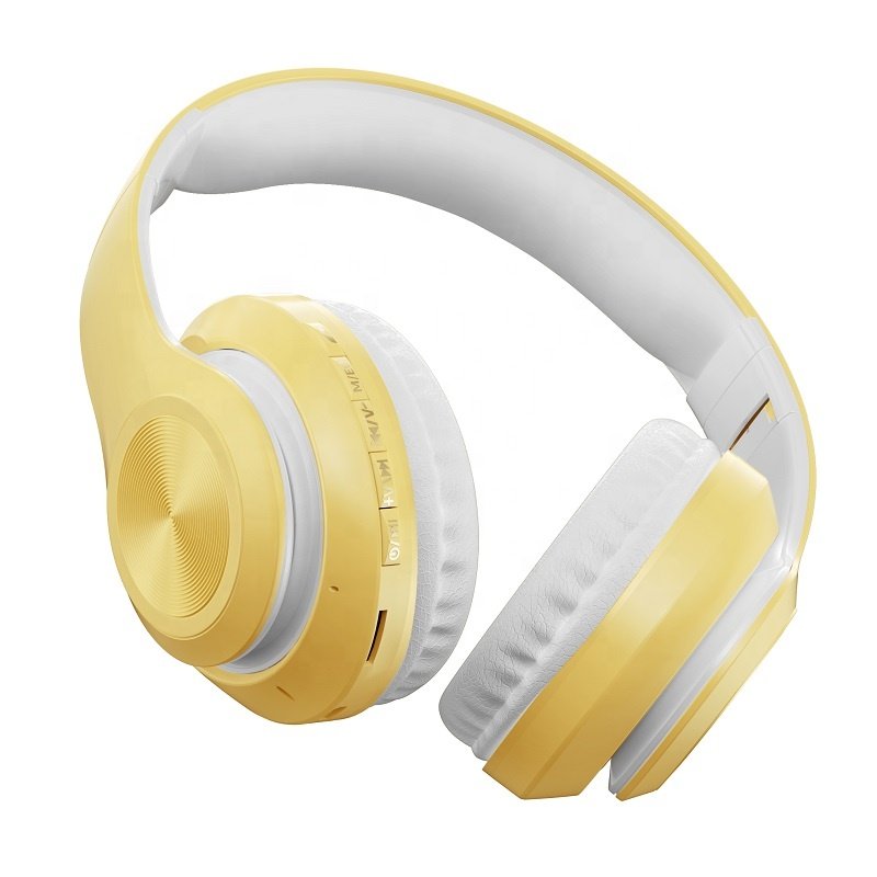 Top-selling Item Headsets English Broadcast Gaming Wireless Headphones JLV5.0 Simple Pure Colors Customazation Headsets with AUX