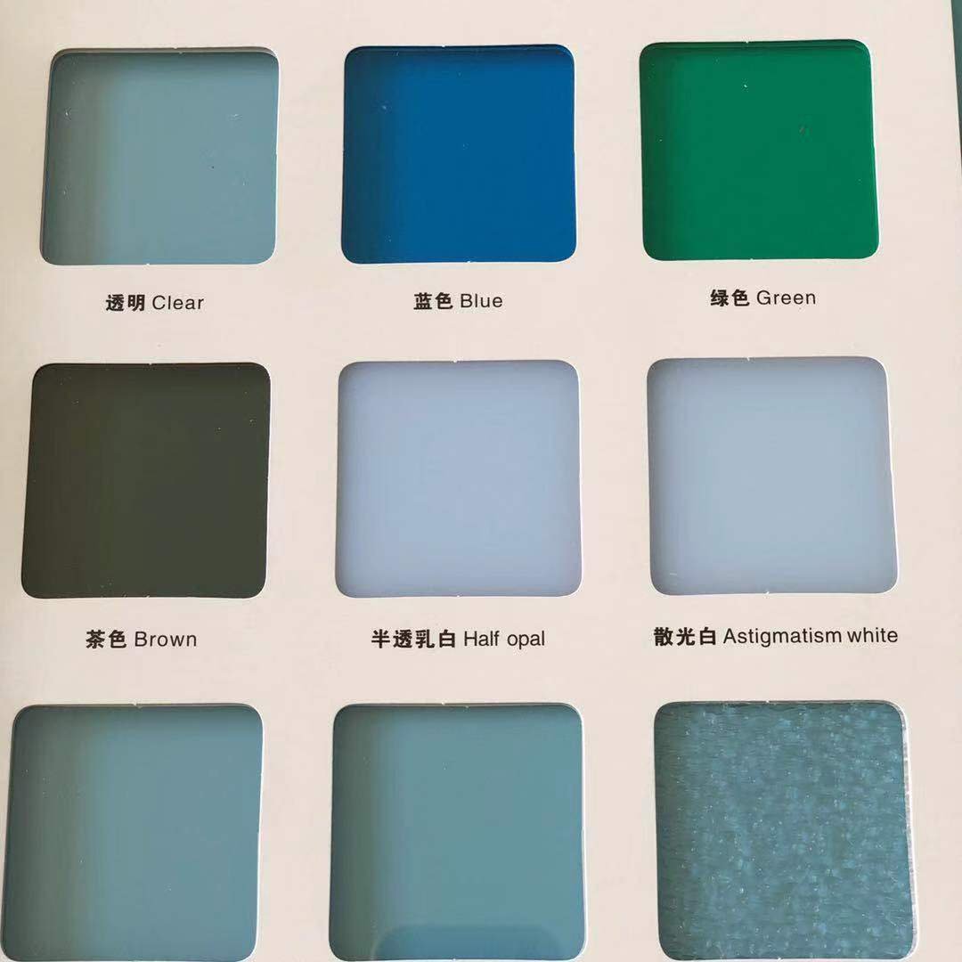 2mm Thickness Engineering Plastic PC/Polycarbon Sheet Solid Sheet Virgin Material Good Resistance Performance Factory Supply