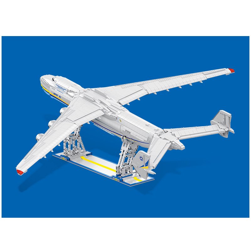JIESTAR 57014 Transport Plane Model Toy Building Blocks Set For Boy Assembly Compatible Ann 225 Large Aircraft Model Bricks Toys