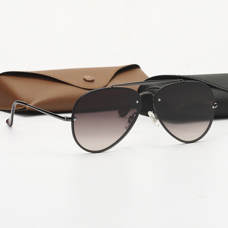 Gafas De Sol 3584 Trendy Pilot Sun Glasses Unisex Fashion Logo Aviation Designer Shades Brand Luxury Sunglasses for Women Men