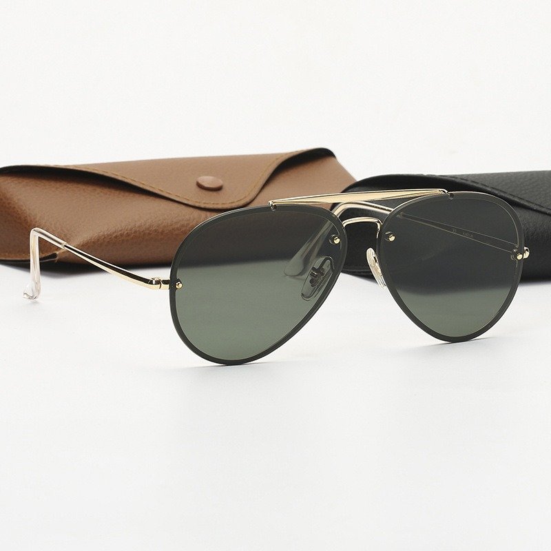 Gafas De Sol 3584 Trendy Pilot Sun Glasses Unisex Fashion Logo Aviation Designer Shades Brand Luxury Sunglasses for Women Men
