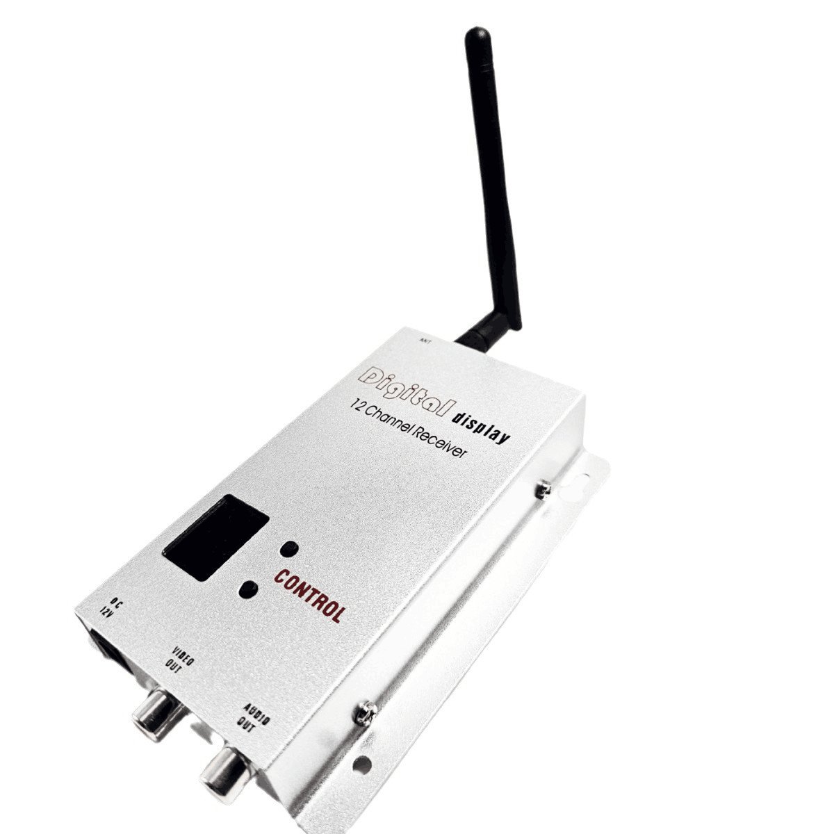1.2G 8W Wireless Digital High Power Wireless Analog Long Range Transmitter 12CH Receiver Audio Video Transmission RC FPV Drone