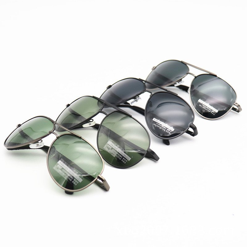 Factory Stock Clearance Classic Aviation Metal Polarized Mens Sunglasses