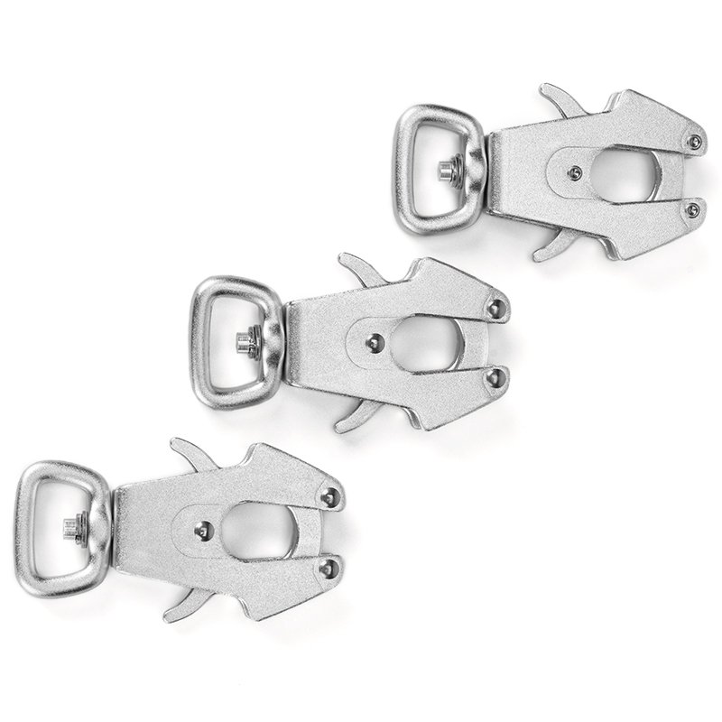 Pet Release Buckle Frog Clip Buckle Pet Leash Accessories Metal Multi-Function Alloy Connectors Carabiner Clip Frog Buckle