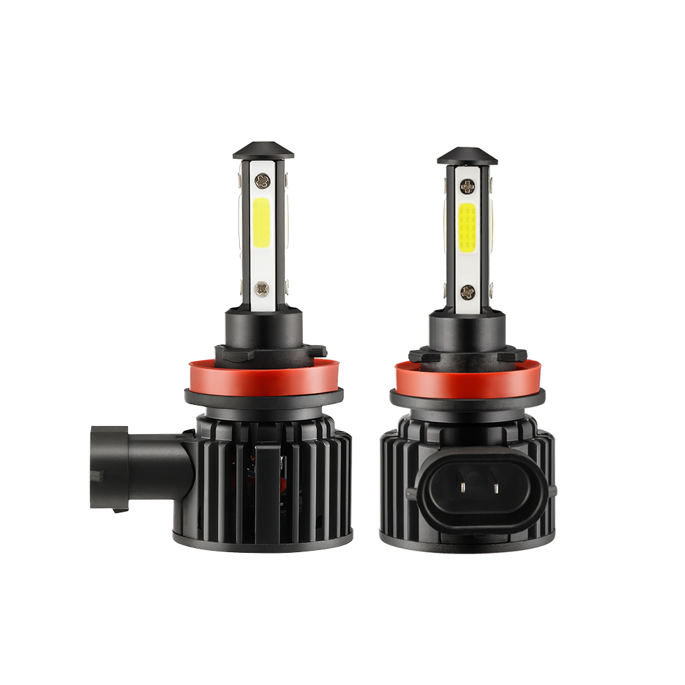 Free Sample Led Car Headlight Bulb Black Accessories Auto Led Headlight Bulbs H11 Interior Led Headlight H11