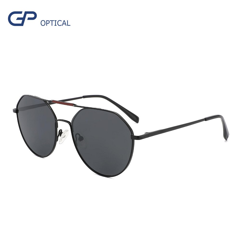 New Arrival Fashion Style Retro Vintage Man Aviation Sunglasses Square Zinc Alloy Frame Men's Sunglasses