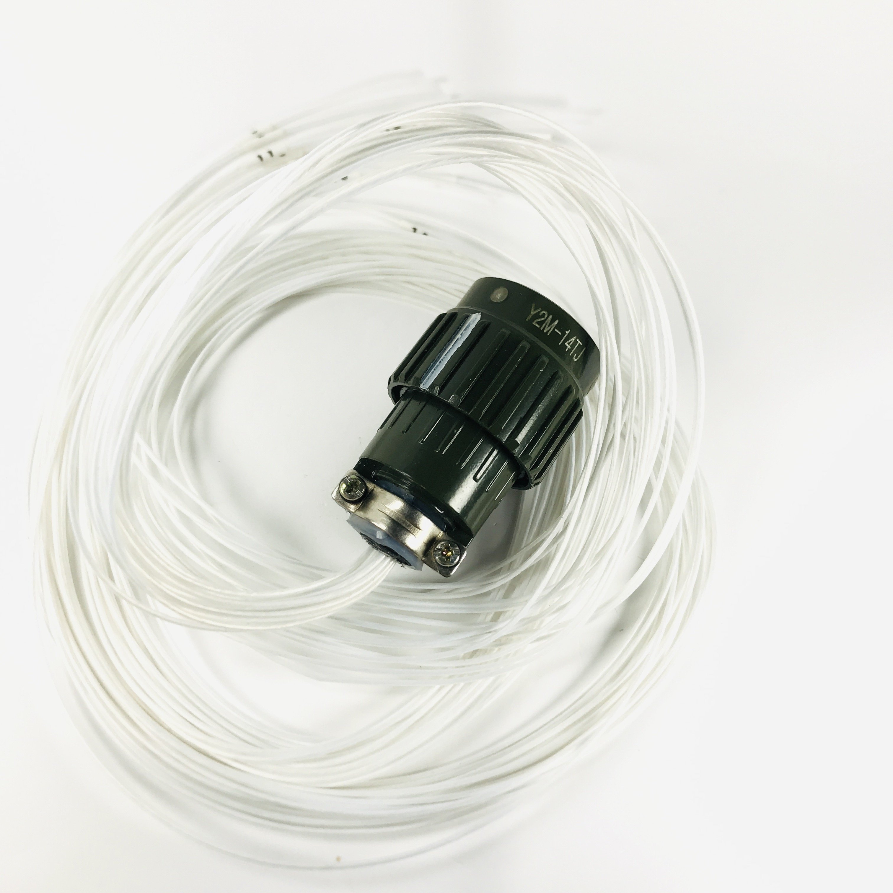 Y2M-14TJ-1M Aviation Source Plug Cable with Customized Electrical Socket Circular Connector for Customers' Specific Applications