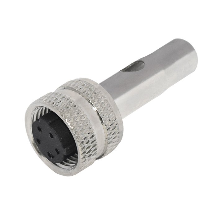 Signal M12 Male Female Connector for Over-molding Aviation Accessory With Shield 3Pin 4Pin 5Pin 8Pin 12Pin 17Pin Waterproof IP67