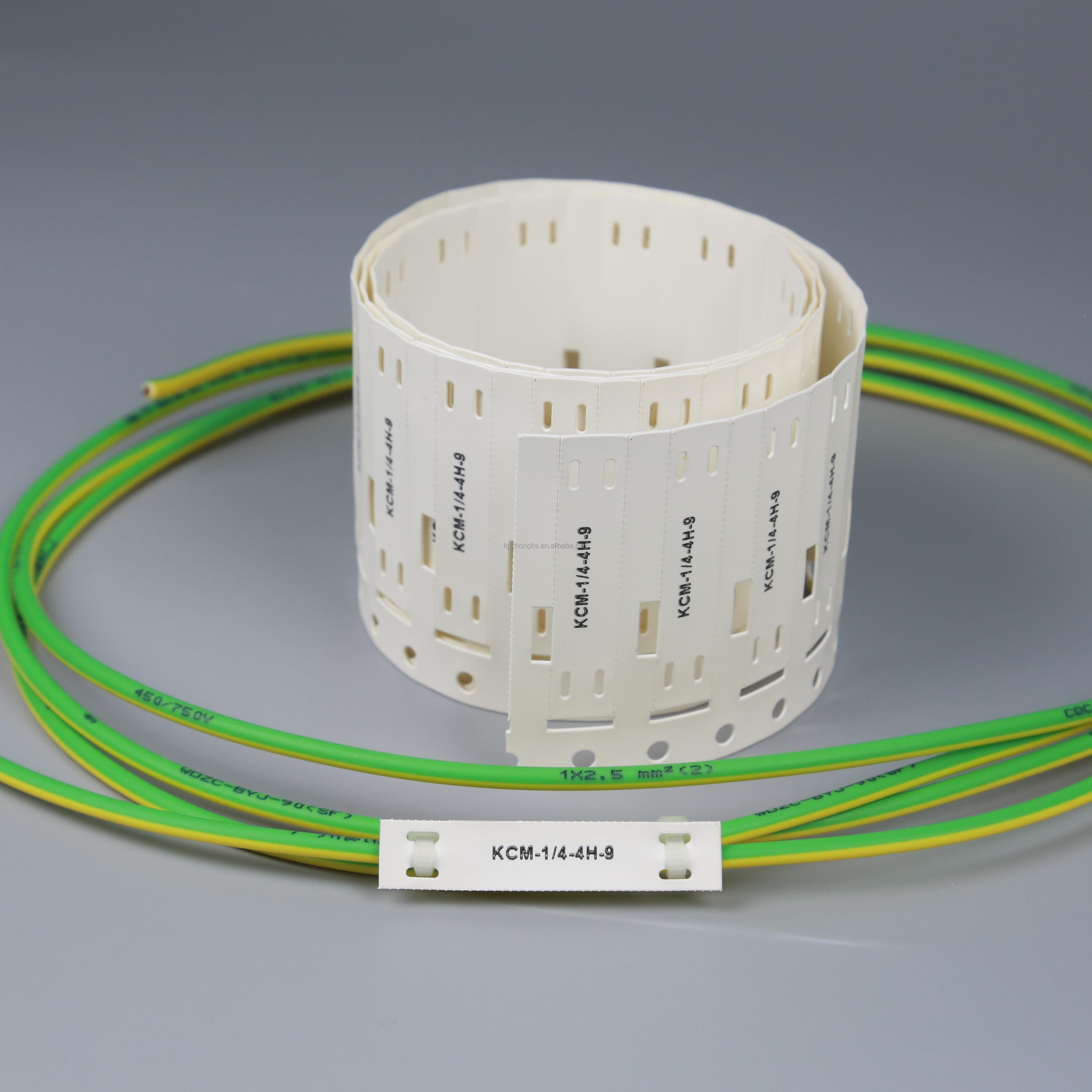 Military Standard Fluoropolymer Cable Marker Tag Great for Aviation Wiring Accessories Professional Grade