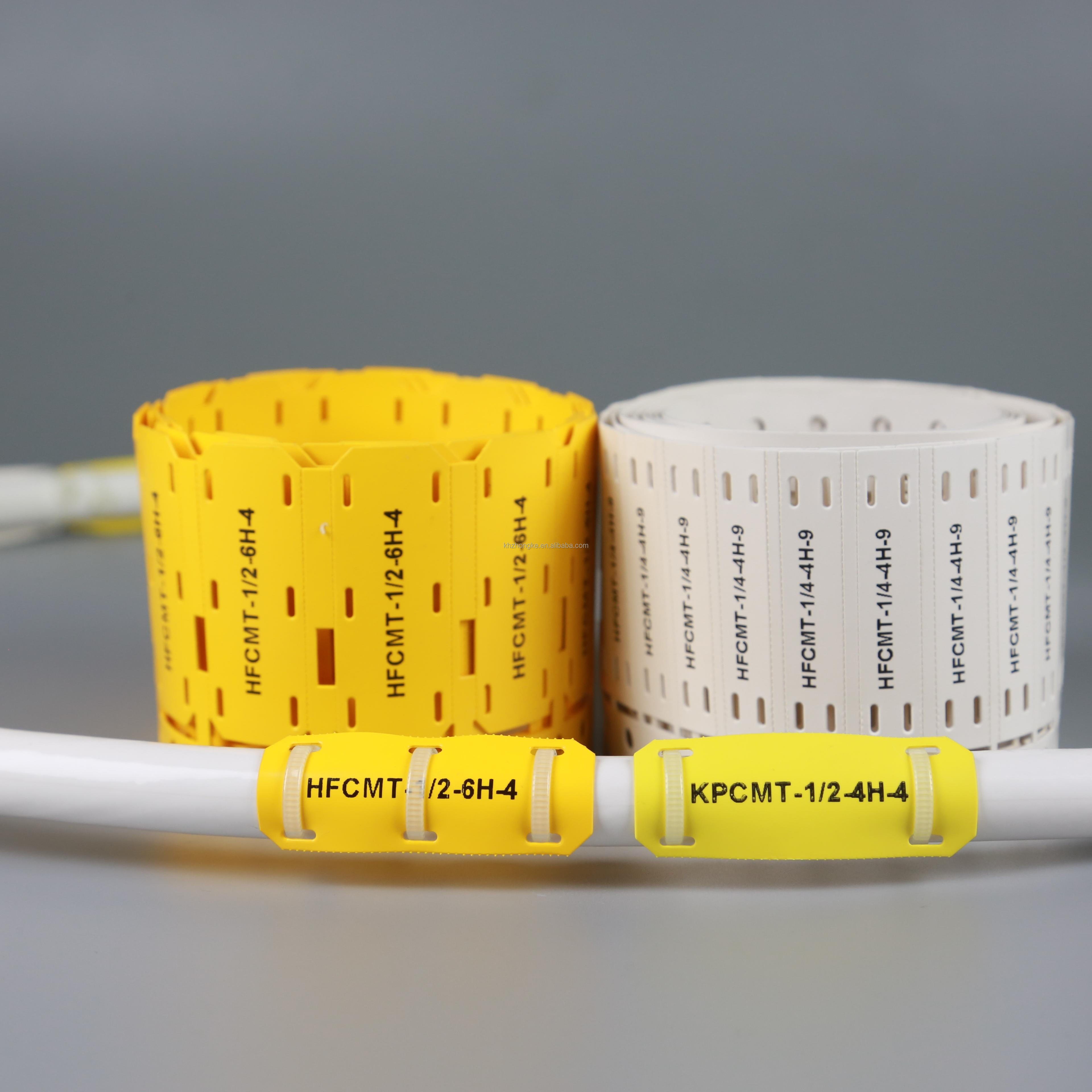 Military Standard Fluoropolymer Cable Marker Tag Great for Aviation Wiring Accessories Professional Grade