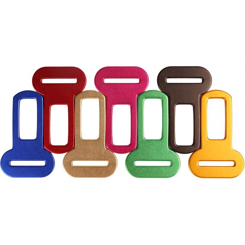 Aluminum Alloy Car Safty Belt Buckle Dog Rope Accessory Lock Metal Seat Belt Buckle