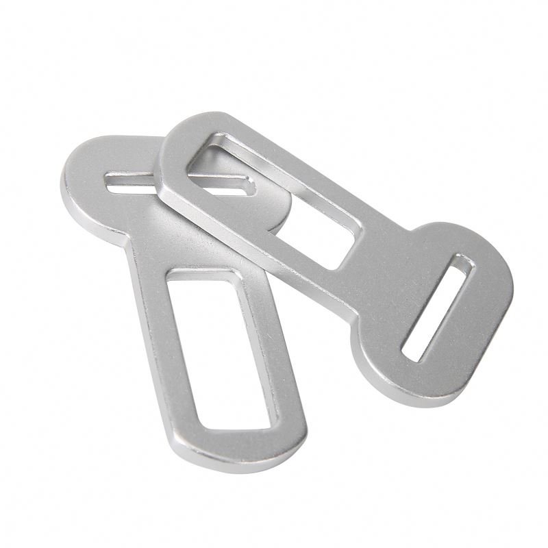 Aluminum Alloy Car Safty Belt Buckle Dog Rope Accessory Lock Metal Seat Belt Buckle