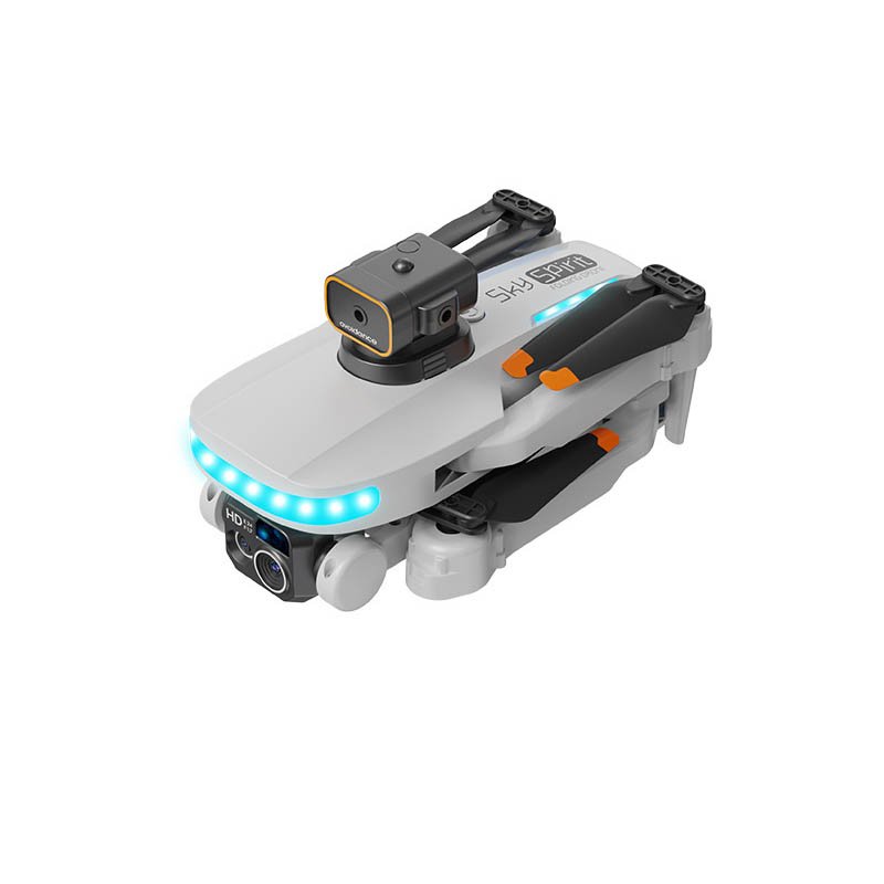 The new P14 folding obstacle avoidance UAV 4K HD aerial photography aircraft dual-camera model remote control aircraft