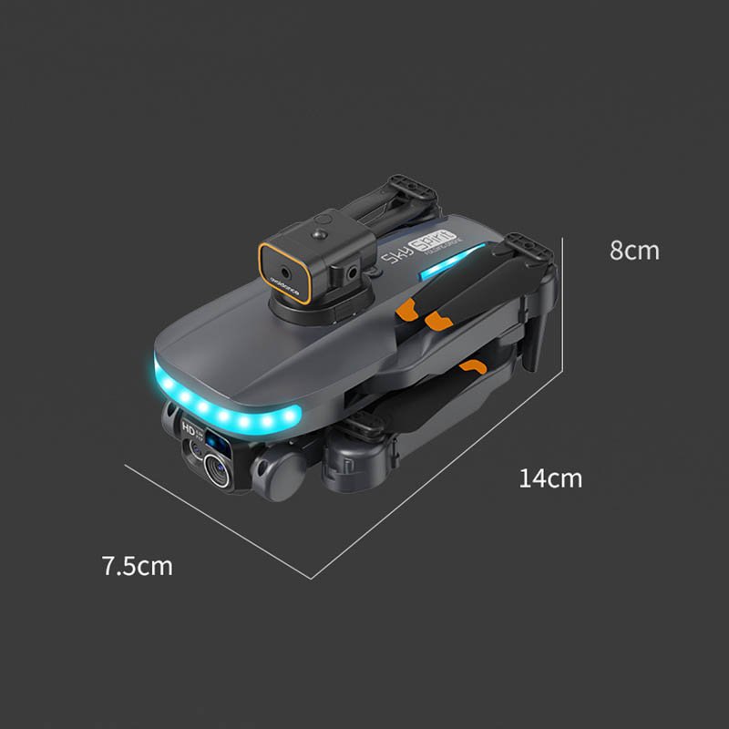 The new P14 folding obstacle avoidance UAV 4K HD aerial photography aircraft dual-camera model remote control aircraft