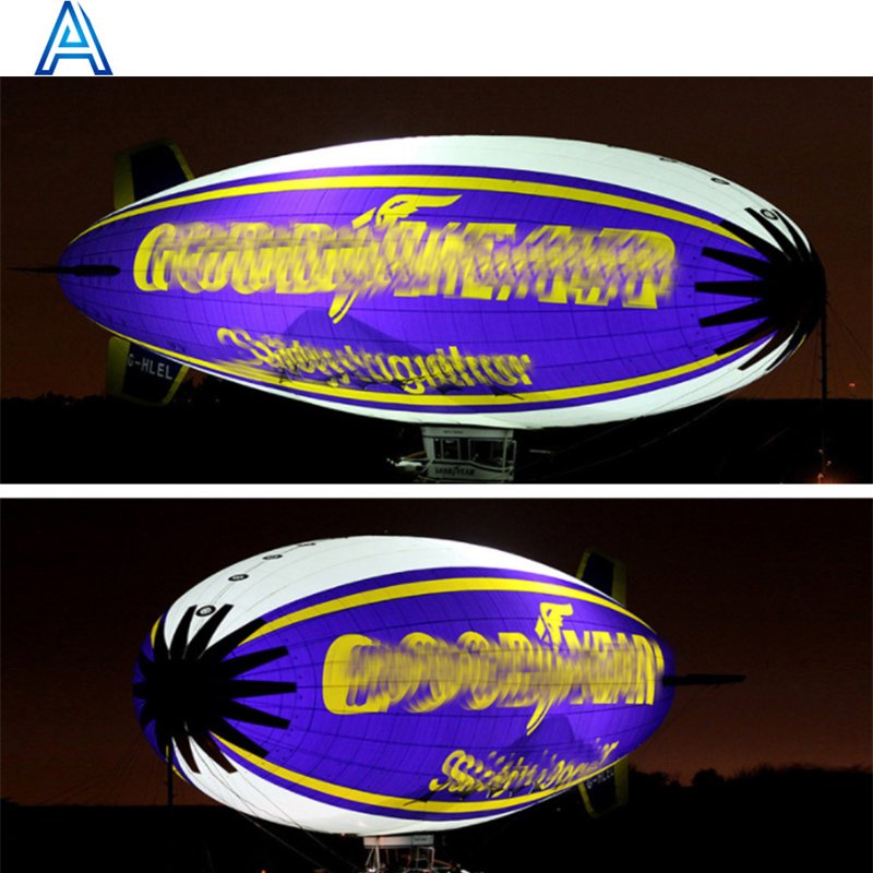 Factory OEM inflatable airplane aircraft craft aeroboat airship boat seaplane advertising advertisement balloon zeppelin sky fly