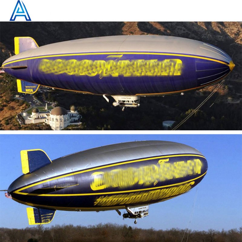 Factory OEM inflatable airplane aircraft craft aeroboat airship boat seaplane advertising advertisement balloon zeppelin sky fly