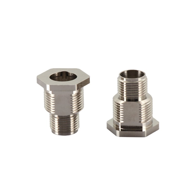 Cnc Machining Parts Screw and Nut Copper Nut Wire Copper Parts M12 Screw Connector Fastener for Electronic Cigarette Parts