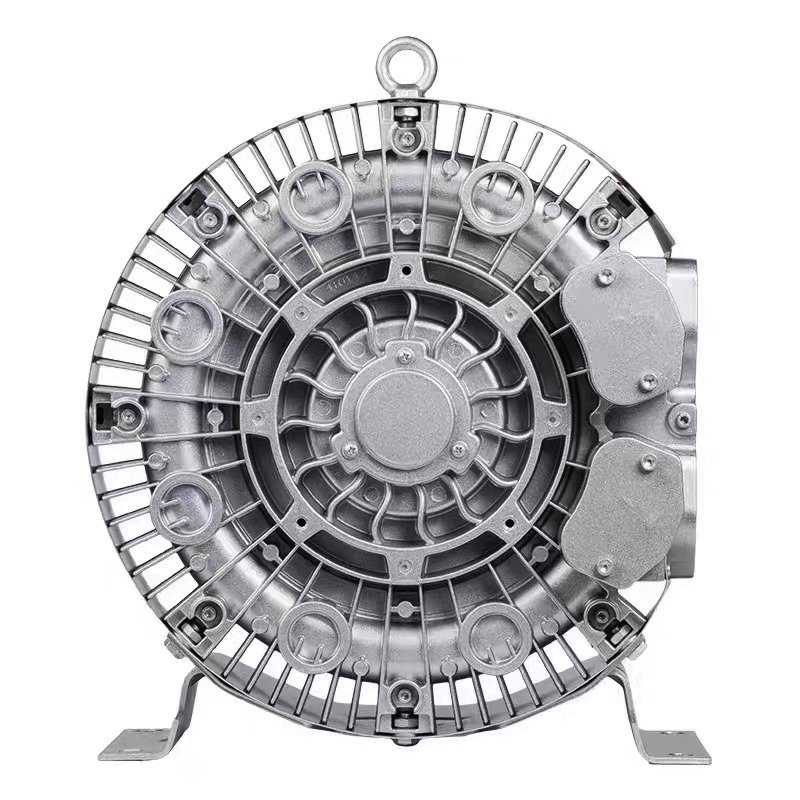China OEM CNC Machining Parts Turned Parts Aluminum Alloy 6061 for Explosion-proof Motor Flange for Side Channel Ring air Blower