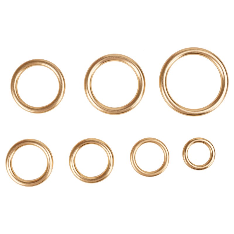 Customization O Ring 10-25mm O-Ring Metal Custom Alloy Buckles Accessories Metal Ring for Pet
