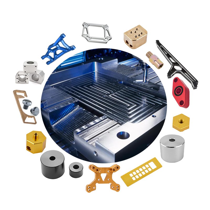 CNC Manufacturing Suppliers Prototype Turning Milling Metal Machined Precision Custom Aluminum CNC Machining Parts