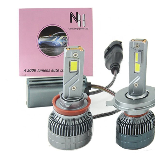 N11 280W 200K LM LED Headlight Bulb 12V H11 9007 HB5 6000K White LUCES LED H7 for Auto Lighting System Can Be Used on 24V Trucks