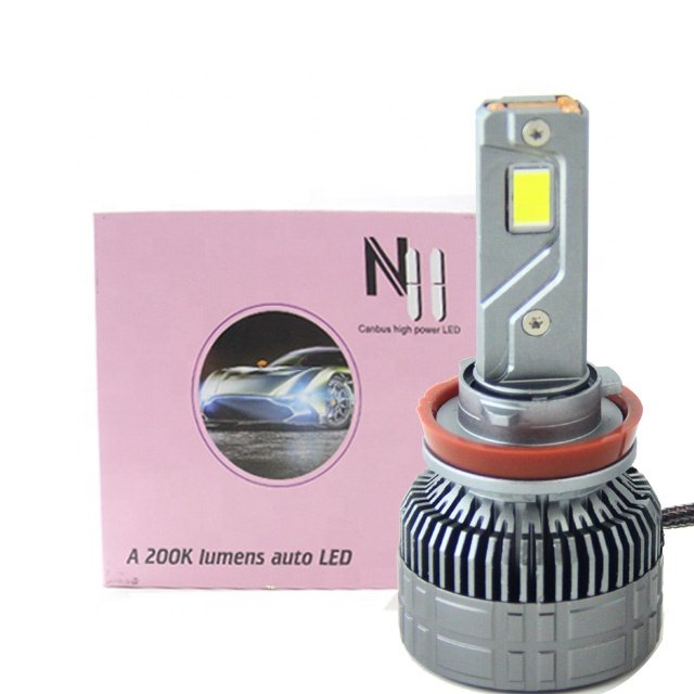 N11 280W 200K LM LED Headlight Bulb 12V H11 9007 HB5 6000K White LUCES LED H7 for Auto Lighting System Can Be Used on 24V Trucks