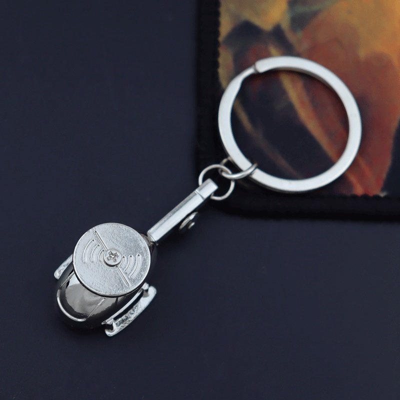Creative Aviation Souvenir Airplane Keychain Airplane Fighter Jet Helicopter Pendant 3D Metal Keychain Airplane Keyring Gift