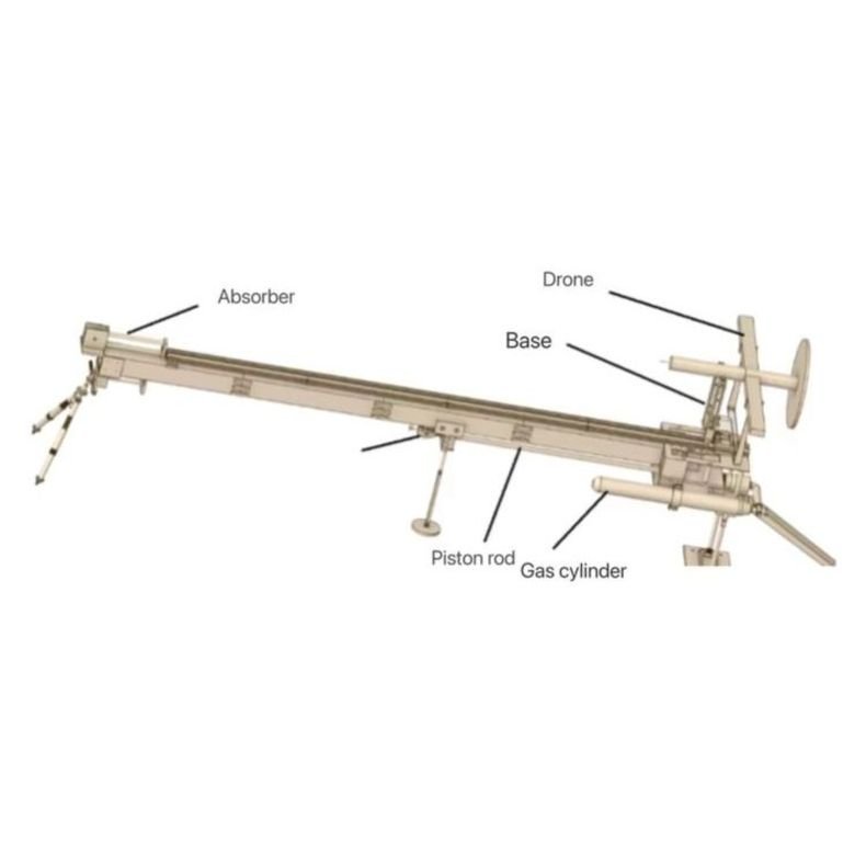 Class Model Aircraft Launching System Drone Accessories High Quality Pneumatic Catapault Drone Accessory
