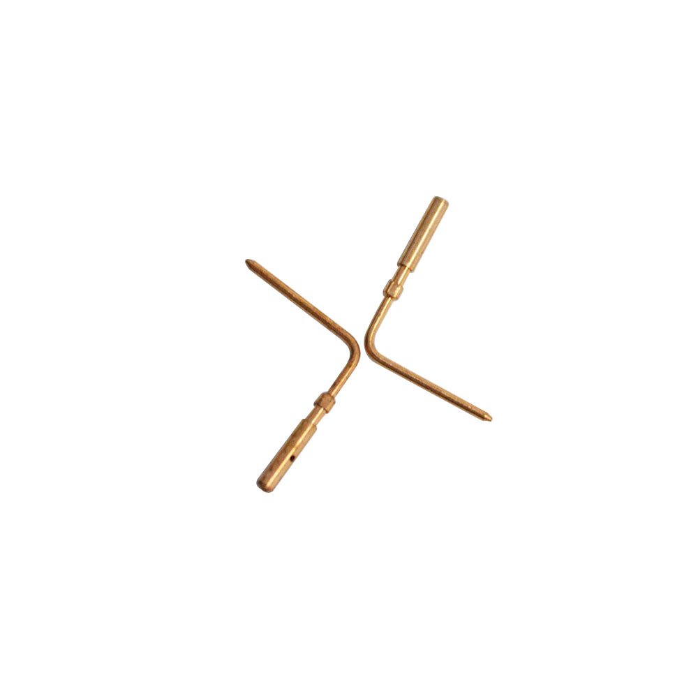 XLT Customized high quality miniature fine machining brass aerospace connector parts pins