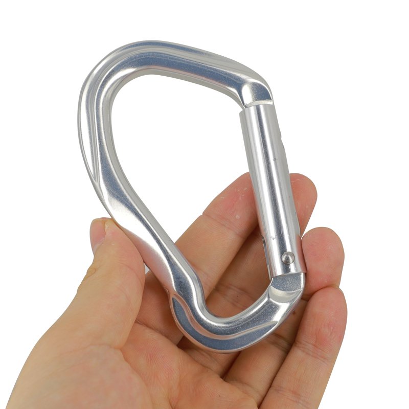 Manufacturers Direct Mountaineering Buckle Hangers Aviation Aluminum Natural Color of Stainless Steel Aluminum Alloy Aluminium