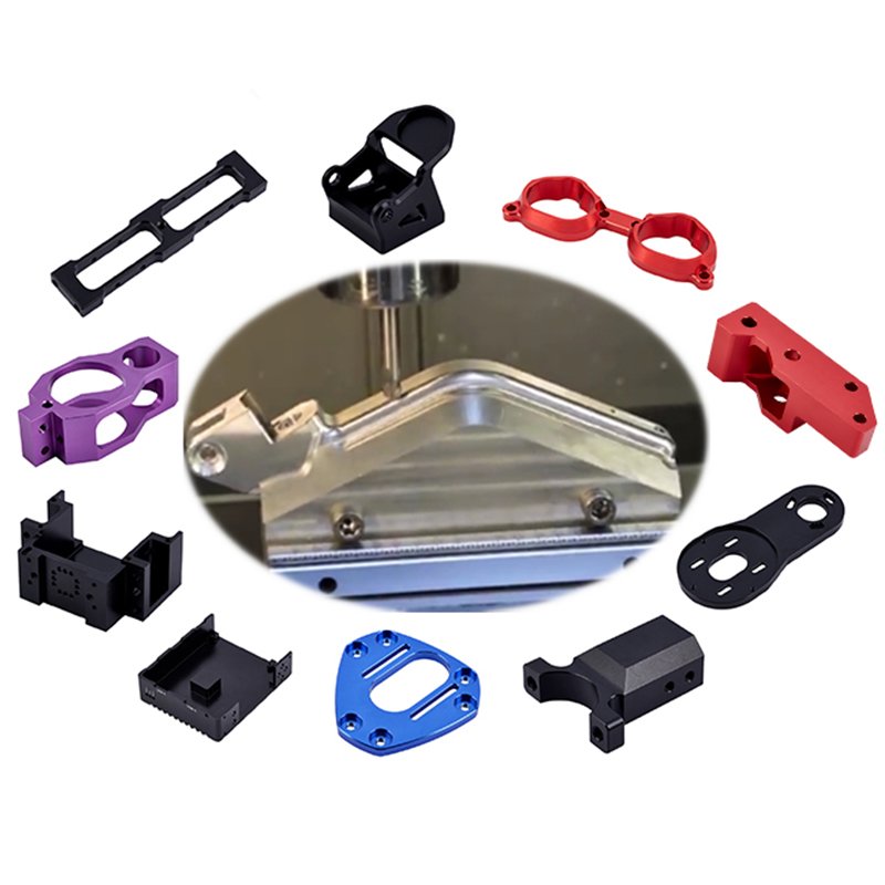 Cnc Billet Aluminum Machined Milling Part Custom Automation Cnc Machining Mount Bracket Guard Cover Protector Cnc Machined Part