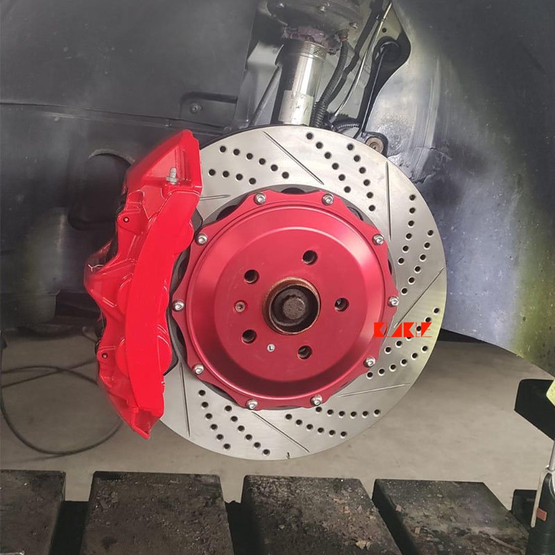 KLAKLE Car Accessories Big Brake Kit 6 Pot 380*34MM Brake Disc for Dodge Challenger 2019