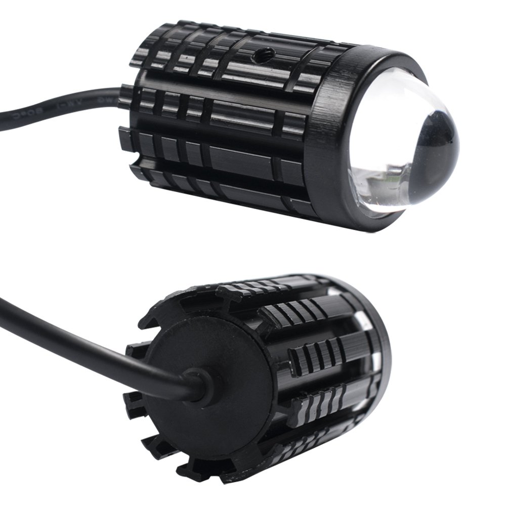 Casco Para Moto Mini Driving Lighting System Accessories 12V-80V Motorbike/Ebike LED Bulbs 12W Spot Headlight Fog Lamp