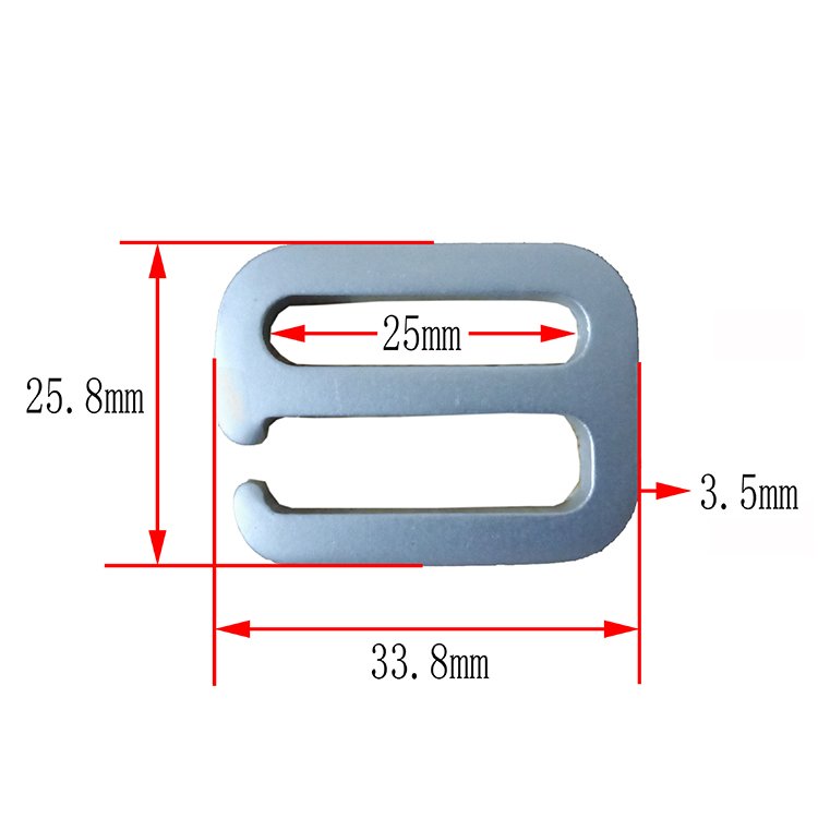 GH250338035 g Hook Webbing Aluminum Climbing Hook g Hook Buckle 15mm