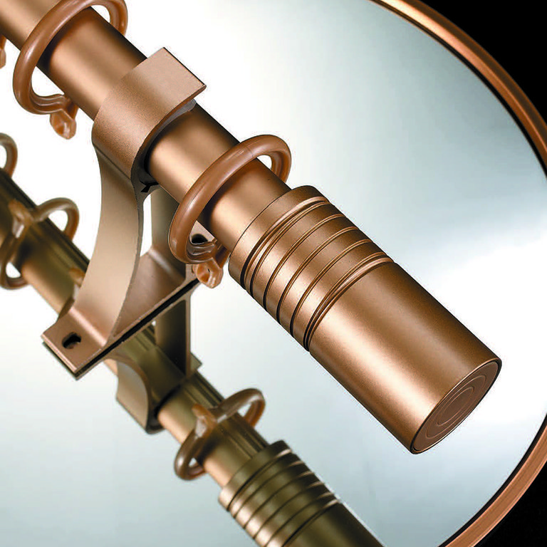 Direct From Manufacturer Silent Metal Divider Curtain Rod Pipe 5m Length for Window Accessories for Living Room
