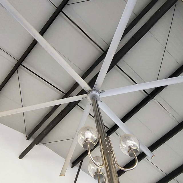 14ft Ventilating Decorative Big Standing Fan Garden Tower Pmsm Hvls Factory Price Fan for Europe