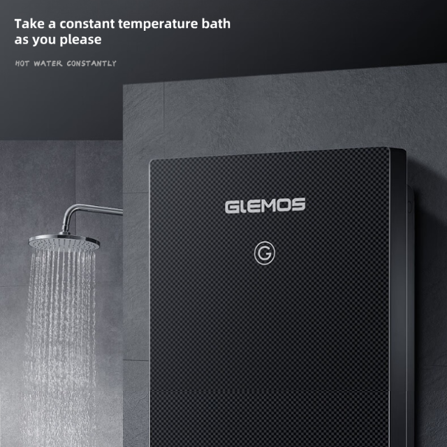 Factory Price 8000w Constant Temperature Portable Intelligent Instantaneous Electric Water Heater for Shower Bathroom