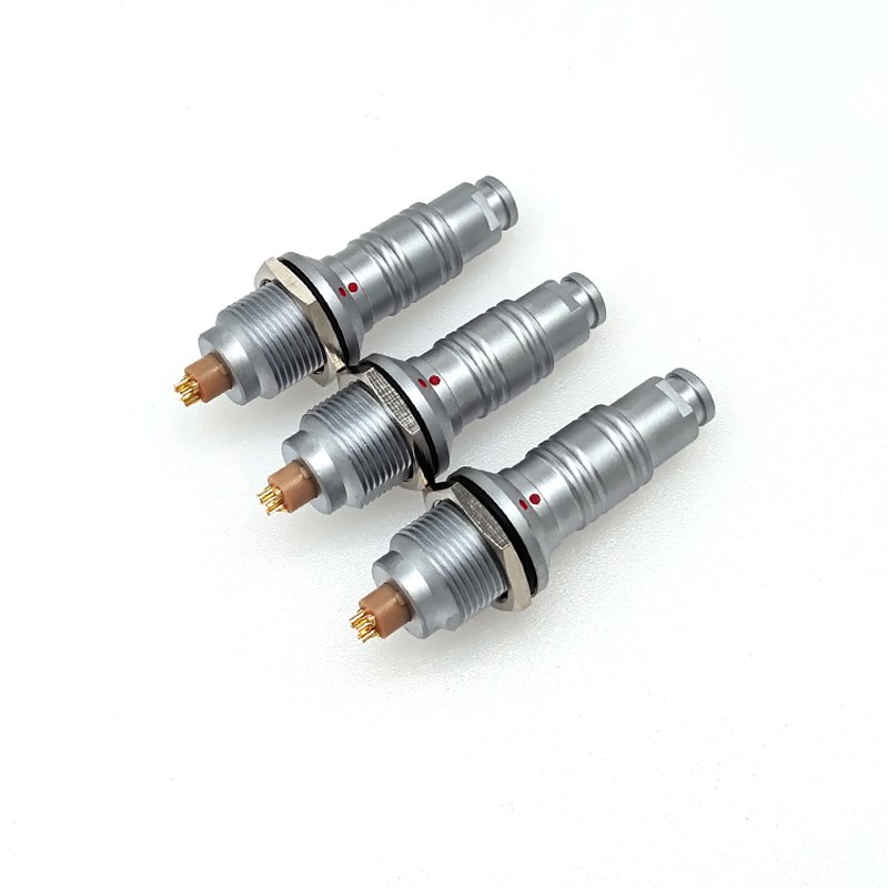 IP67 Waterproof Aviation Plug Socket M14 0K 1K 2K 2-26 Pin FGG EGG Push and Pull Self-Lock Connector