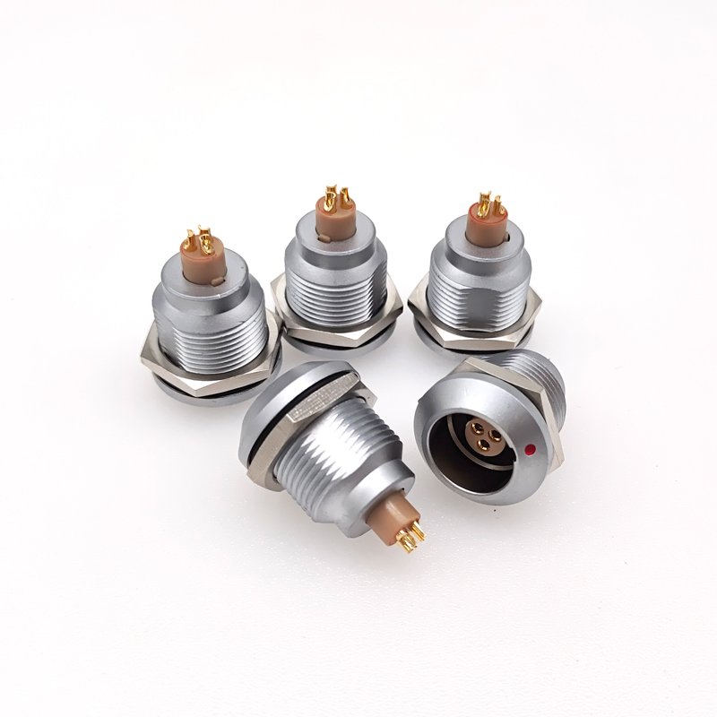 IP67 Waterproof Aviation Plug Socket M14 0K 1K 2K 2-26 Pin FGG EGG Push and Pull Self-Lock Connector