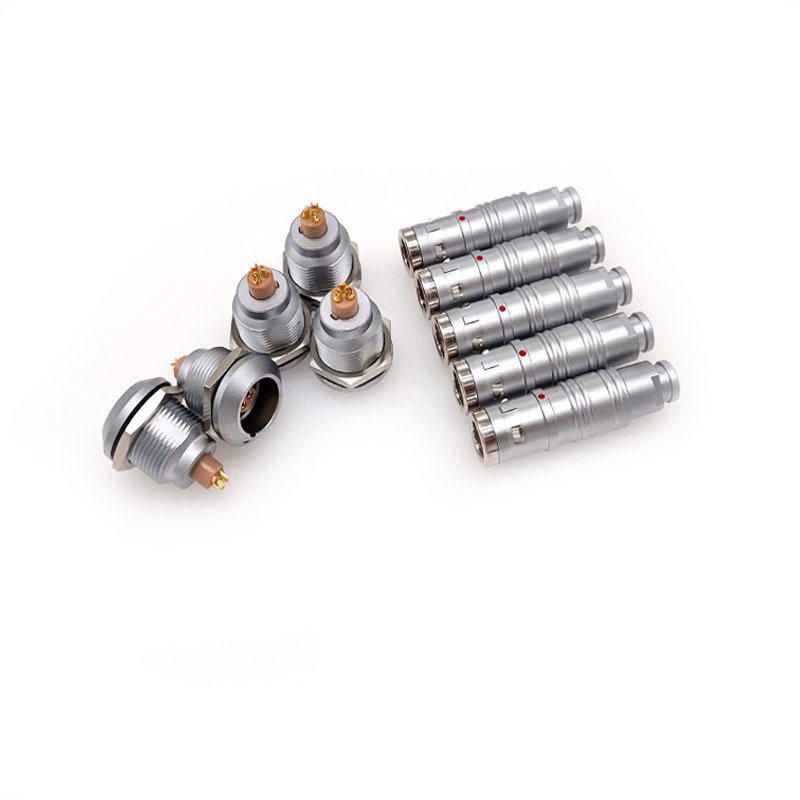 IP67 Waterproof Aviation Plug Socket M14 0K 1K 2K 2-26 Pin FGG EGG Push and Pull Self-Lock Connector